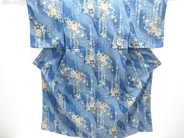 JAPANESE KIMONO / KOMON / WEEPING FLOWER